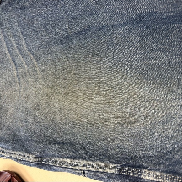 Dickies Blue Denim Carpenter Bib Overalls 42 x 32 - Picture 7 of 16